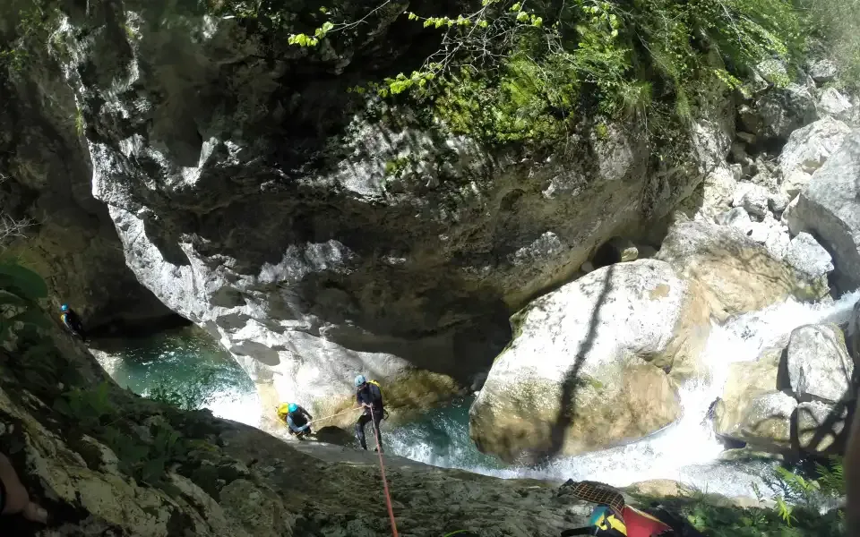 canyoning st aniol