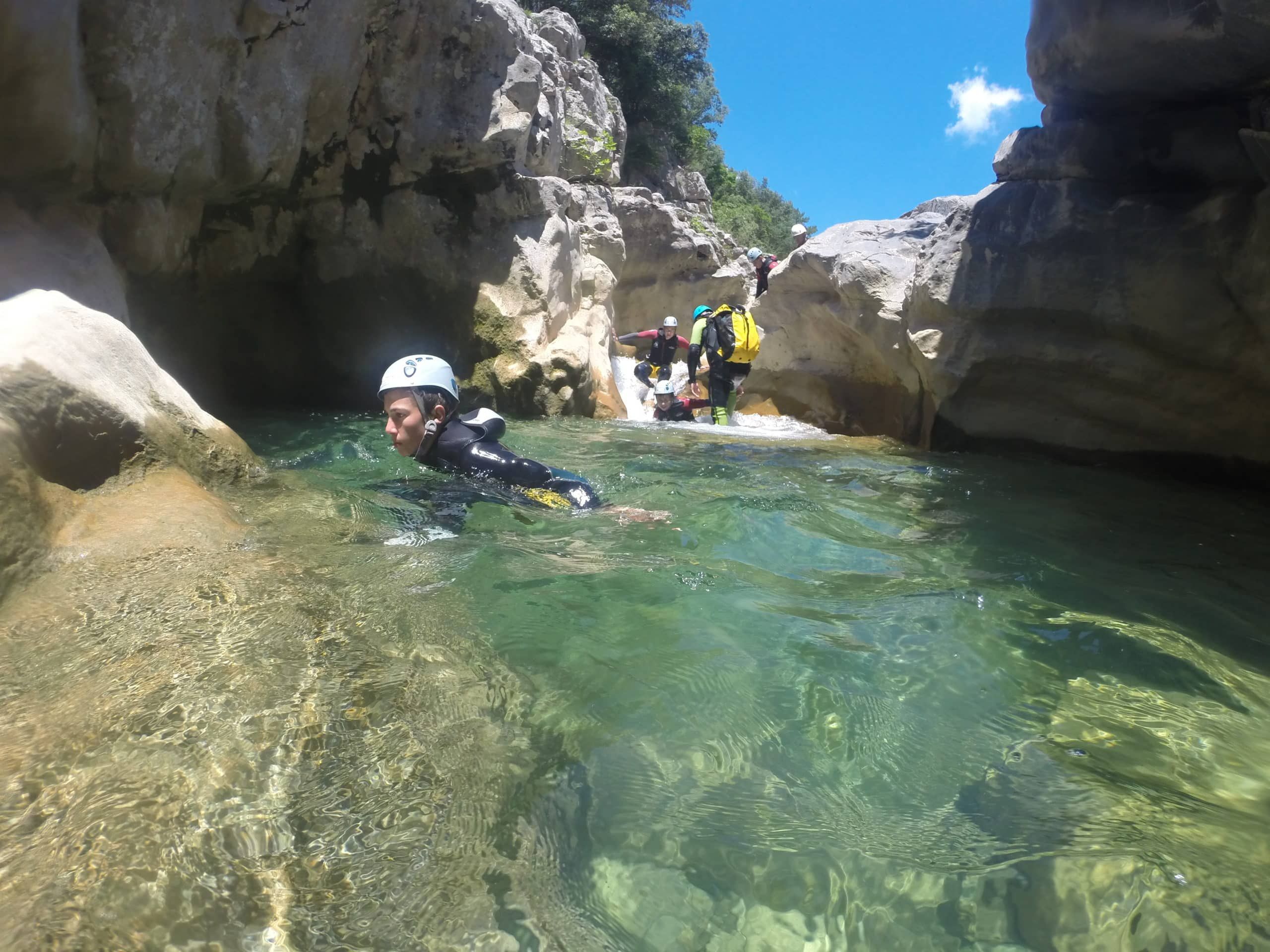 canyoning en catalogne