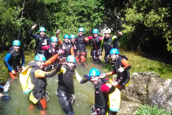 canyoning en catalogne