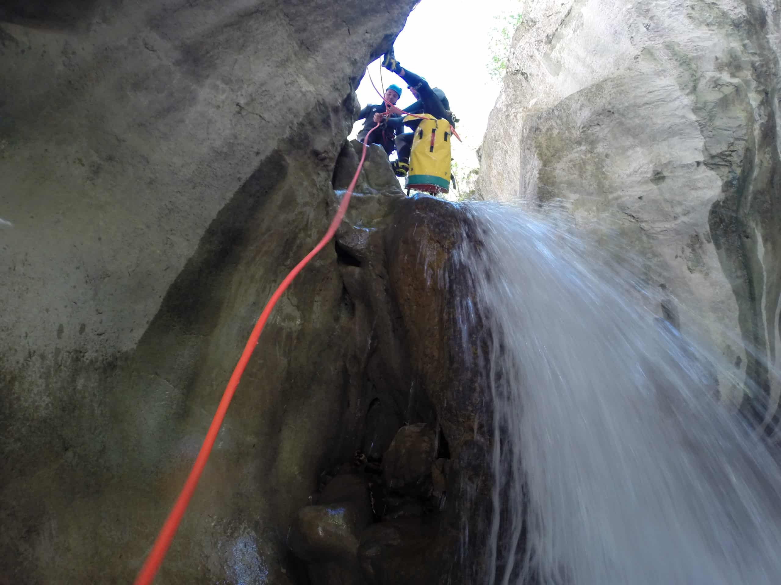 canyoning en catalogne