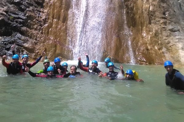 canyoning en catalogne